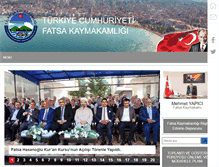 Tablet Screenshot of fatsa.gov.tr